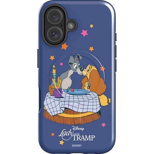 Disney Lady & The Tramp Bella Notte iPhone 16 Plus Magsafe Impact Case